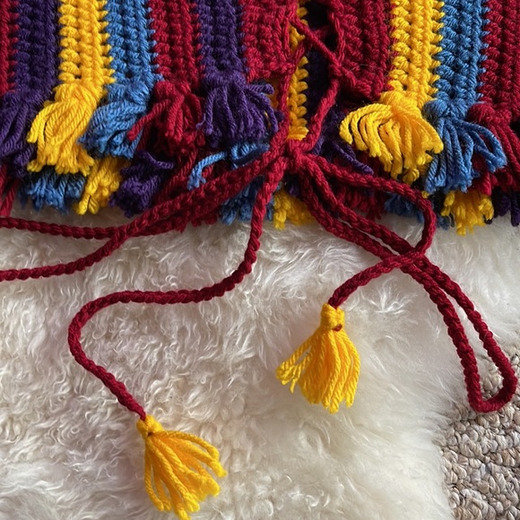 ✨Host Pick✨NWT Hand Crafted Crochet Ambrosia top (M) - amberblue handmade - Picture 8 of 9